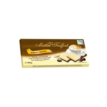 MaitreTruffout Biała Czekolada Kawowa 100 g