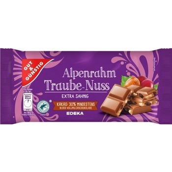 G&G Czekolada z Orzechami i Rodzynkami 100 g