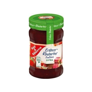 G&G Konfitura Truskawka Rabarbar Extra 450 g