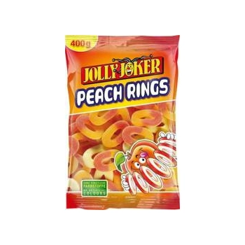 Jolly Joker Pfirsichringe- Brzoskwiniowe Kwaśne Żelki 400 g