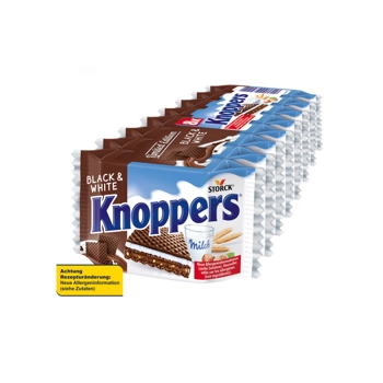 Storck Knoppers Black & White 8 szt.