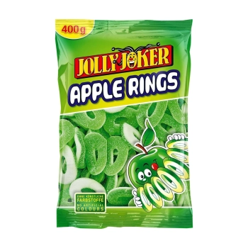 Jolly Joker Apfelringe- Jabłkowe Kwaśne Żelki 400 g