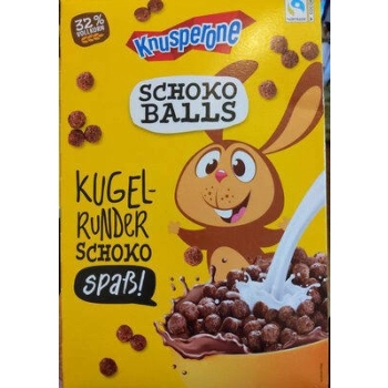 Knusperone Chrupiące Kulki Czekoladowe 750 g