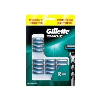 Gillette Mach3 Ostrza 18 szt.