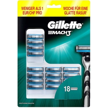 Gillette Mach3 Ostrza 18 szt.