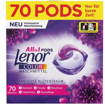 Lenor Color Ametyst Kapsułki do Prania 70 szt.