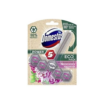 Domestos Power 5 Eco pack Frische Rose& Wasserlilie Zawieszka WC 55 g