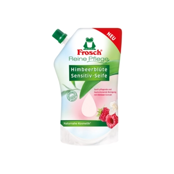 Frosch Himbeerblute Sensitiv Mydło w Płynie Zapas 500 ml