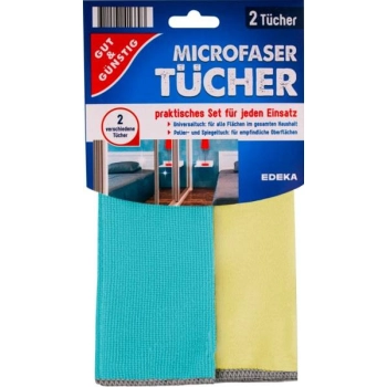 G&G Ściereczki z mikrofibry 2 szt.