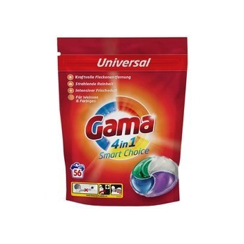 Gama 4 in 1 Smart Casp Kapsułki do Prania 56 szt.
