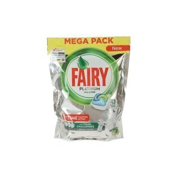 Fairy Platinum All in One Kapsułki do Zmywarki 43 szt.