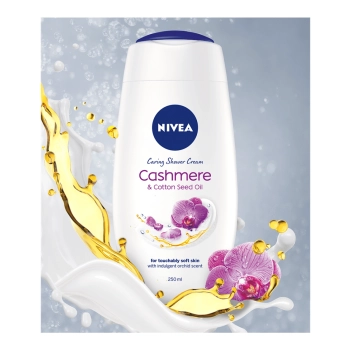 Nivea Cashmere&Cottonseed Oil Żel pod Prysznic 250 ml