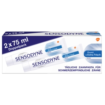 Sensodyne Extra Frisch Senstive Pasta do Zębów 2x 75 ml