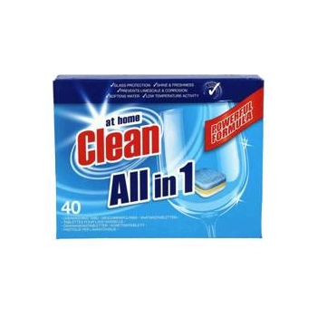 At Home all in 1 Tabletki do Zmywarki 40 szt.