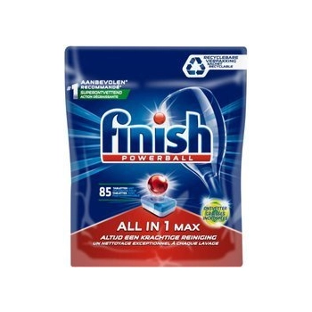Finish Powerball All in 1 Max Ontvetter Kapsułki do Zmywarki 85 szt.