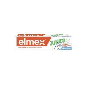Elmex Junior 6-12 Lat Anti-Caries Pasta do Zębów 75 ml