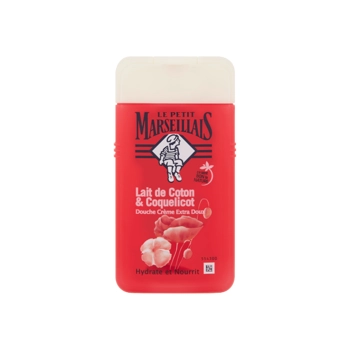 Le Petit Marseillais Crème Lait de coton & Coquelicot Bio 400 ml