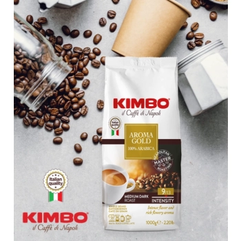 Kimbo Aroma Gold Kawa Ziarnista 1 kg