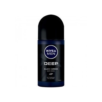Nivea Men Deep Black Carbon Antyperspirant roll-on 50 ml