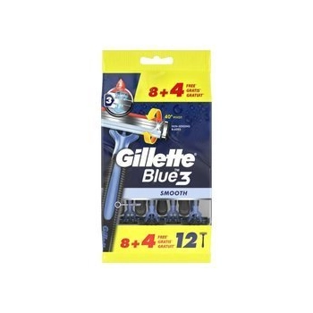 Gillette Blue 3 Smooth Maszynki Jednorazowe 12 szt.