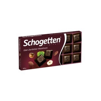 Schogetten Schokolade Zartbitter mit Haselnuss 100 g