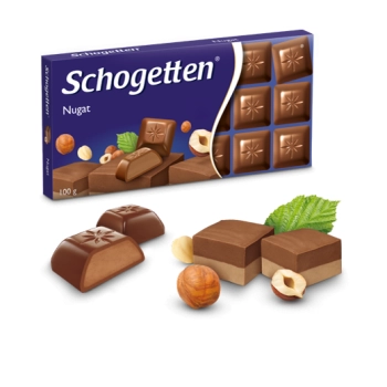 Schogetten Schokolade Nougat 100 g