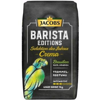 Jacosbs Barista Editions Selektion der Jahres Crema Kawa Ziarnista 1 kg