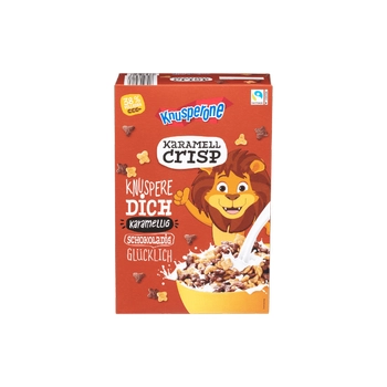 Knusperone Karamell Crisp Płatki Śniadaniowe 750 g