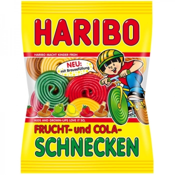 Haribo Bunte Schnecken Żelki 175 g