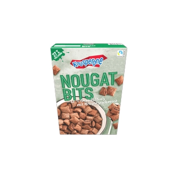 Knusperone Nugat Bits Płatki Śniadaniowe 750 g
