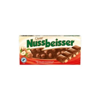 Nussbeisser Czekolada Mleczna z Orzechami 100 g
