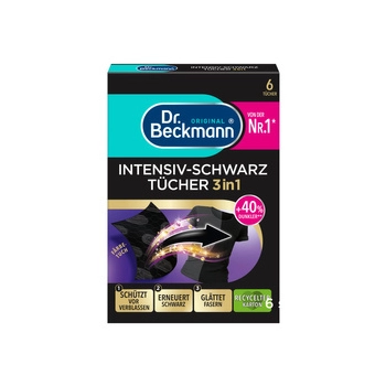 Dr. Beckmann Intensiv-Schwarz 2in1 Intensywna Czerń 6 szt.