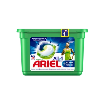 Ariel All in 1 Universalr+Extra Geruchsabwehr Kapsułki do Prania 14 szt. DE