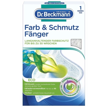Dr.Beckman Chusteczka Wyłapująca Kolor i Brud Wielokrotnego Użytku DE