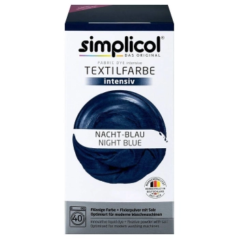 Simplicol Intensiv Barwnik do Tkanin Nacht-Blau Nocny Błękit