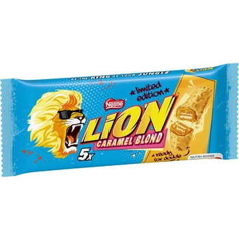 Nestle Lion Caramel Blond Snack Size 150 g