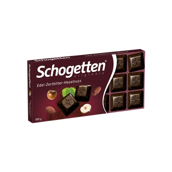 Schogetten Edel-Zartbitter-Haselnuss 100 g