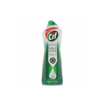 Cif Max Power 3 in 1 Spring Fresh Mleczko z Wybielaczem 750 ml