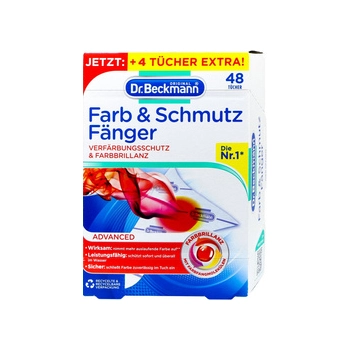Dr.Beckmann Chusteczki Wyłapujące Kolor 48 szt.