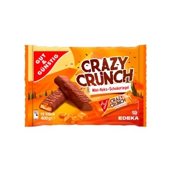 G&G Crazy Crunch Mini Batoniki Czekoladowe 400 g