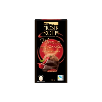 Moser Roth Mousse au Chocolat Sauerkirsch-Chili 150 g