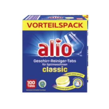Alio Clasic Kapsułki do Zmywarki 100 szt.