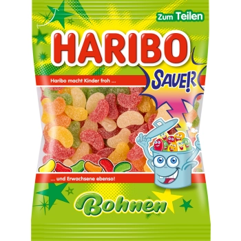Haribo Bohnen Sauer Żelki 200 g
