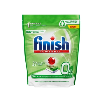 Finsh Powerball 0% Tabletki do Zmywarki 27 szt.
