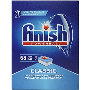 Finish Powerball Classic Tabletki do Zmywarki 68 szt.