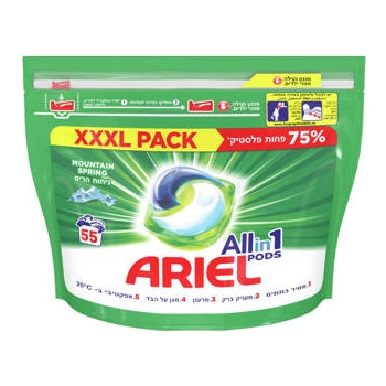 Ariel All in 1 Moutain Spring Kapsułki do Prania 55 szt.