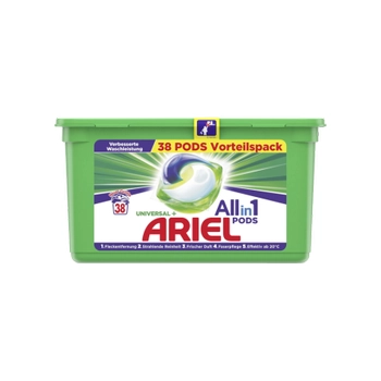 Ariel All in 1 Color + Kapsułki do Prania 38 sz.