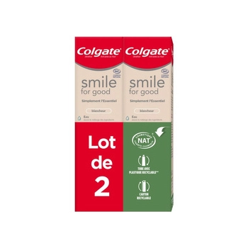 Colgate Smile For Good Blancheur 2 x 75 ml