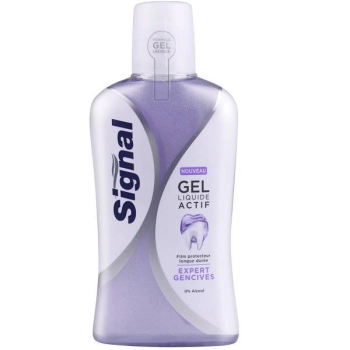 Signal Liquid Activf Gel Expert Gencives Płyn do Płukania Jamy Ustnej 500 ml