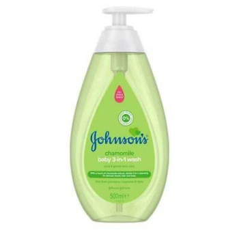 Johnson's Chamomile Baby 3in1 Wash 300 ml
